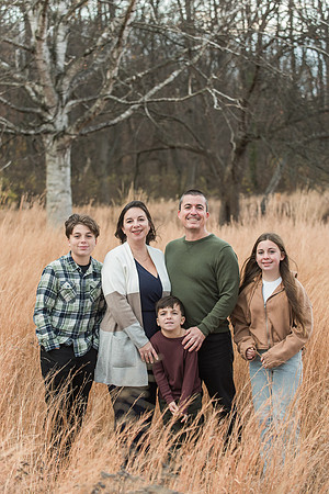 Slaven family 2024 Andorra meadows