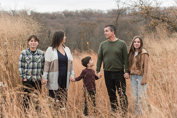 Slaven family 2024 Andorra meadows