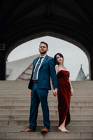 Princeton University engagement session
