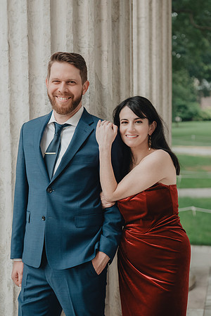 Princeton University engagement session