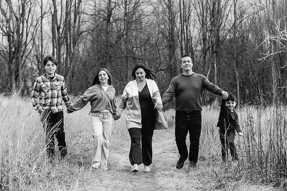 Slaven family 2024 Andorra meadows