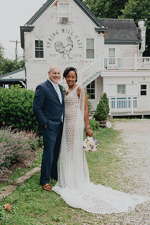 Colleen and Mark at Spring Mill Cafe