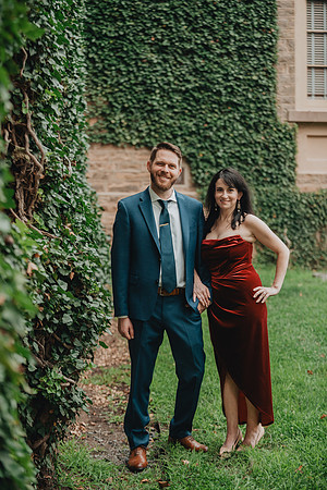 Princeton University engagement session