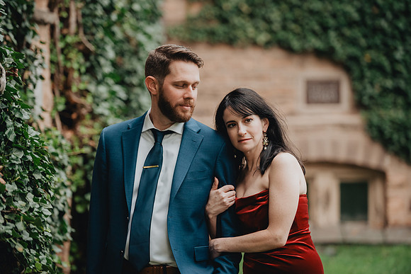 Princeton University engagement session