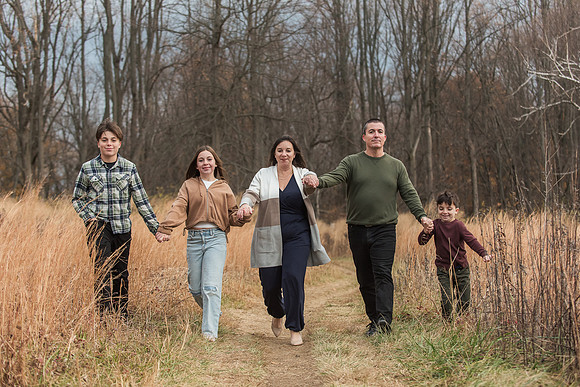 Slaven family 2024 Andorra meadows
