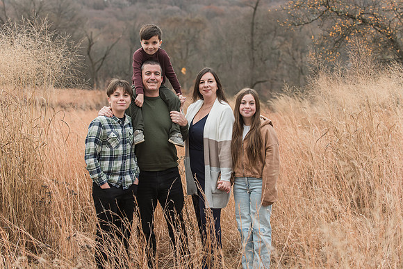 Slaven family 2024 Andorra meadows