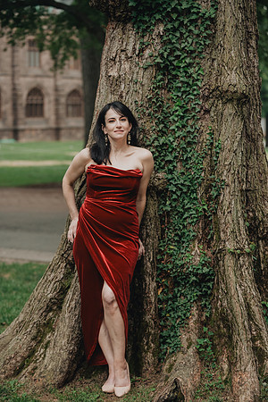 Princeton University engagement session