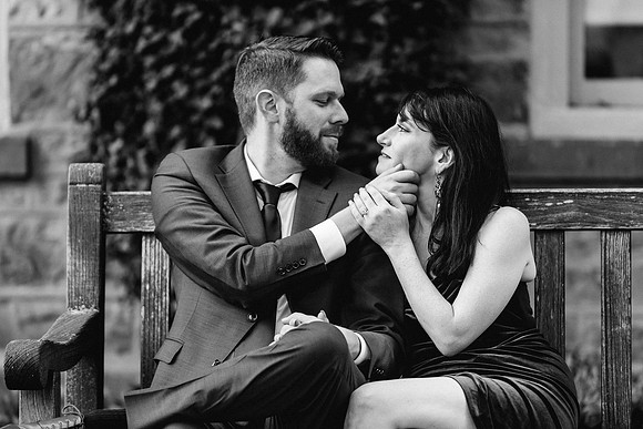 Princeton University engagement session