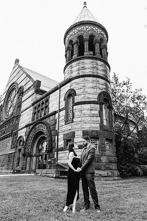 Princeton University engagement session