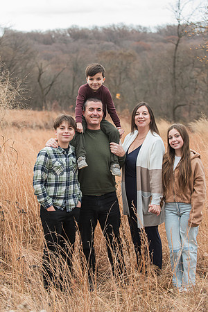 Slaven family 2024 Andorra meadows
