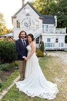 Nikki and Raul's wedding Spring Mill Cafe and Lark welcome dinner