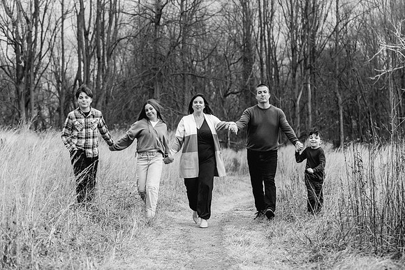 Slaven family 2024 Andorra meadows