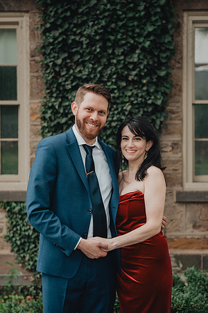 Princeton University engagement session