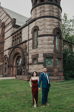 Princeton University engagement session