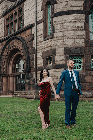 Princeton University engagement session