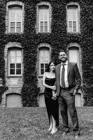 Princeton University engagement session