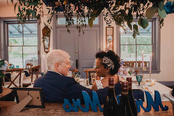 Colleen and Mark at Spring Mill Cafe