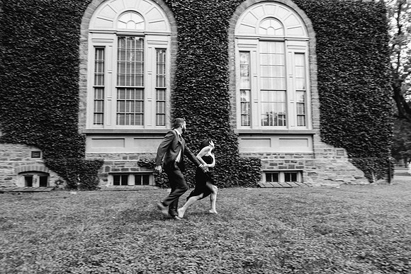Princeton University engagement session