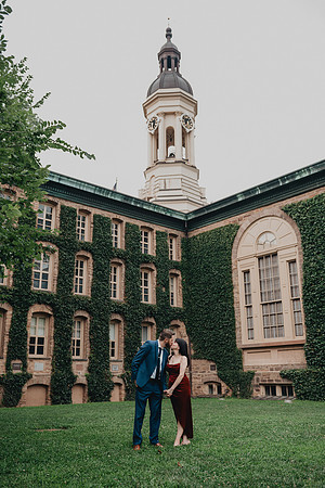 Princeton University engagement session