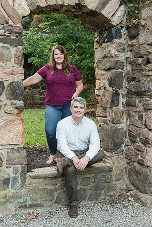 Parque Ridley Creek engagement photos
