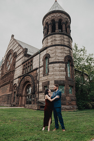 Princeton University engagement session