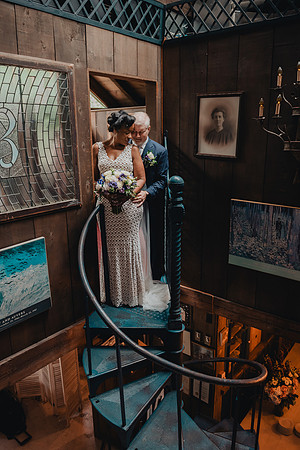 Colleen and Mark at Spring Mill Cafe