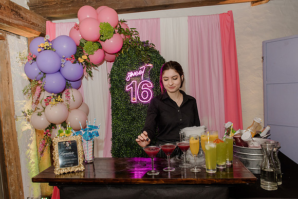 Violet's Sweet 16 Midnight Garden Party