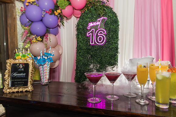 Violet's Sweet 16 Midnight Garden Party