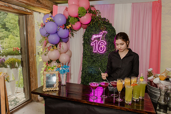 Violet's Sweet 16 Midnight Garden Party