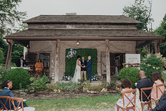 Colleen and Mark at Spring Mill Cafe