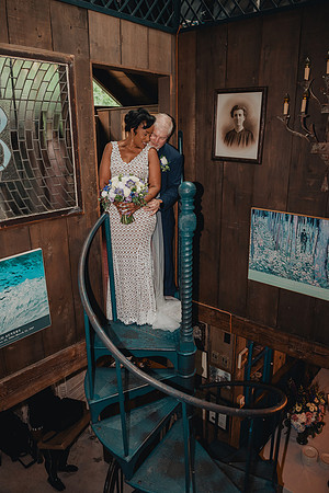 Colleen and Mark at Spring Mill Cafe