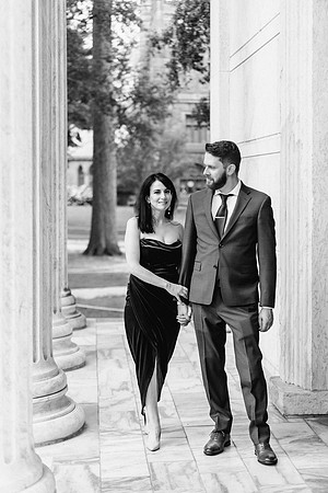 Princeton University engagement session