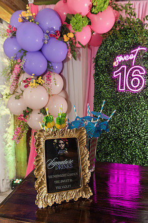 Violet's Sweet 16 Midnight Garden Party