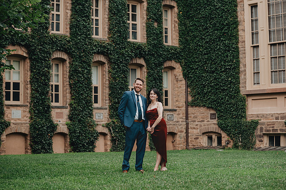 Princeton University engagement session