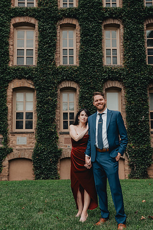 Princeton University engagement session