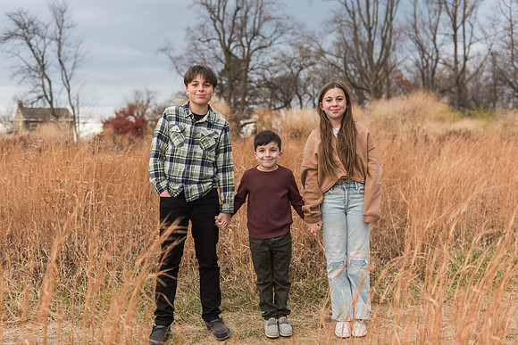 Slaven family 2024 Andorra meadows