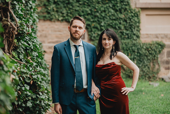 Princeton University engagement session