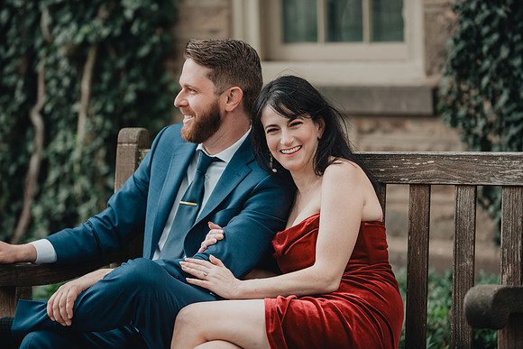 Princeton University engagement session