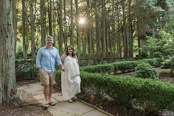 Parque Ridley Creek engagement photos