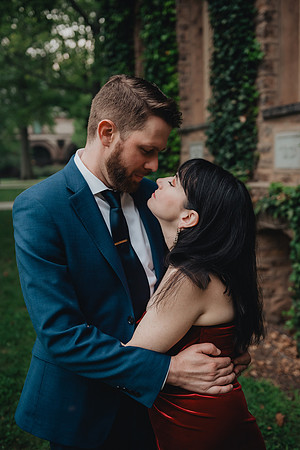 Princeton University engagement session