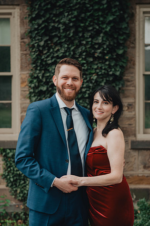 Princeton University engagement session