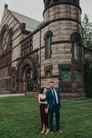 Princeton University engagement session