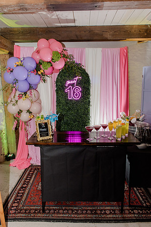 Violet's Sweet 16 Midnight Garden Party