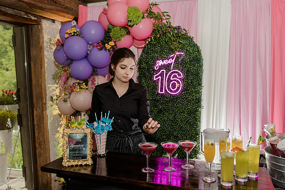 Violet's Sweet 16 Midnight Garden Party